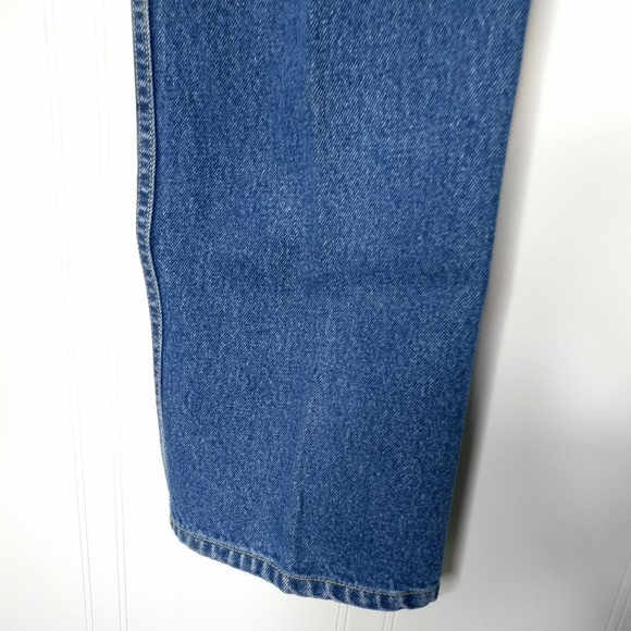 Tommy Hilfiger Blue Jeans Womens Size 9 Cargo Straight Leg Knee Patches - Picture 13 of 14